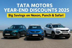 Tata Motors Year-End Discounts 2025: Big Savings on Nexon, Punch & Safari
