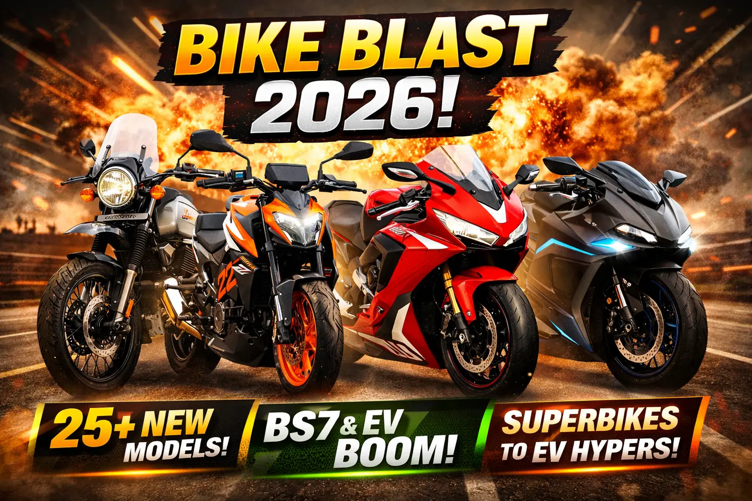 2026 Motorcycle Madness (India): 25+ Confirmed & Expected Launches