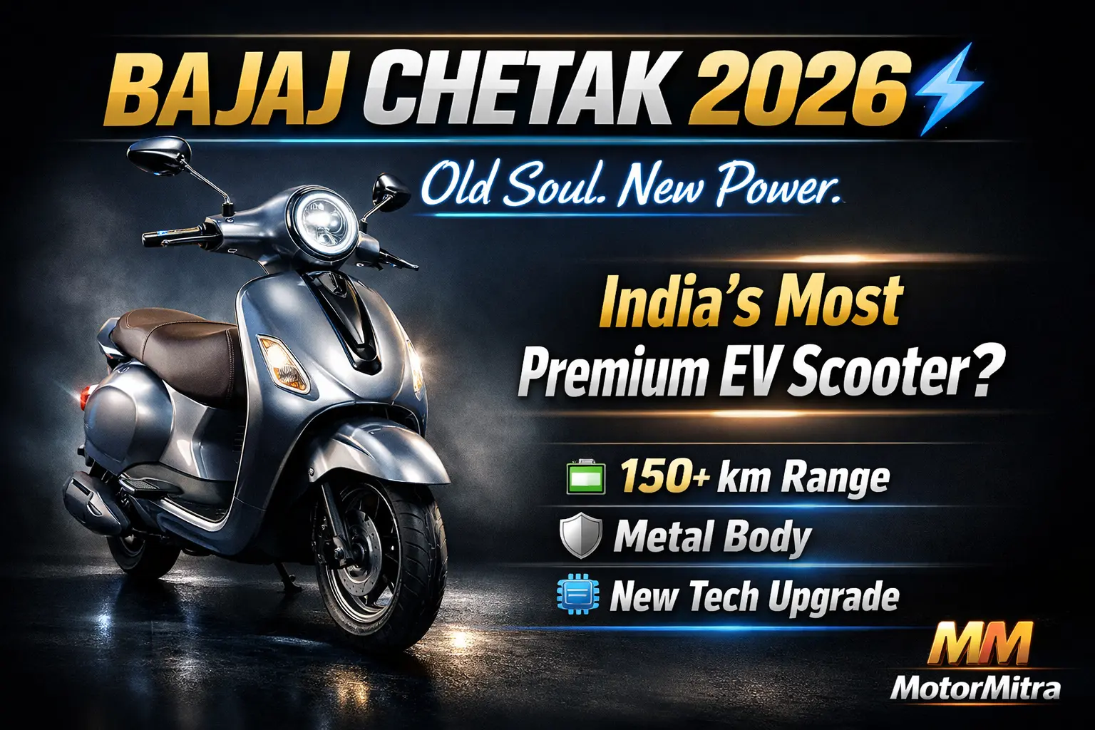 Bajaj Chetak Electric Scooter 2026: Complete Review