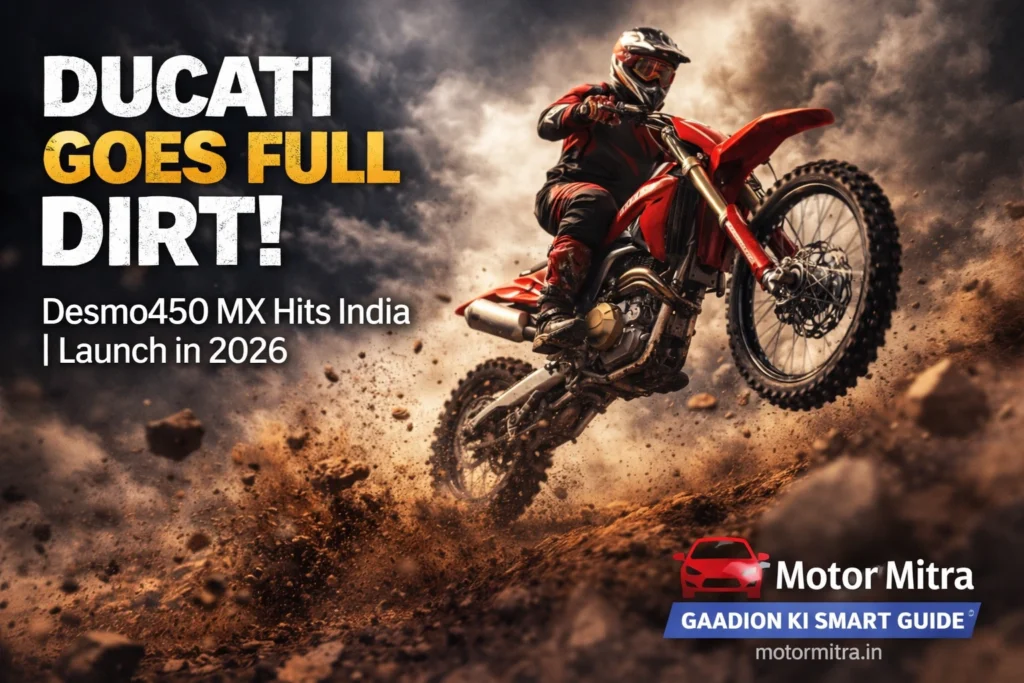 Ducati’s Wild Move Yet! Desmo450 MX Hits India, Launch Coming in 2026