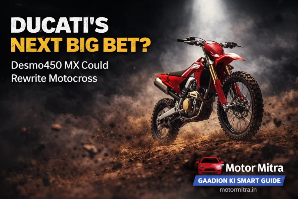 Ducati’s Wild Move Yet! Desmo450 MX Hits India, Launch Coming in 2026