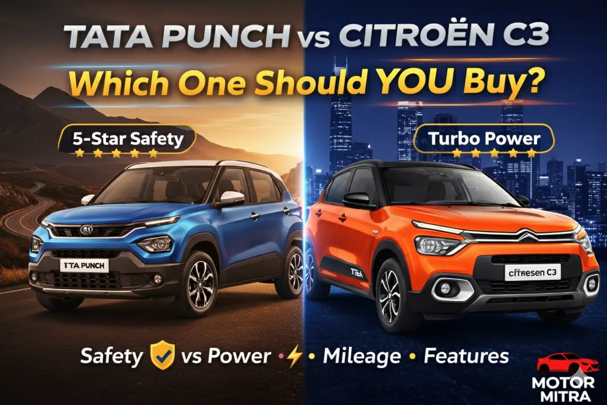 Tata Punch vs Citroën C3: Which One Should You Buy in 2026?