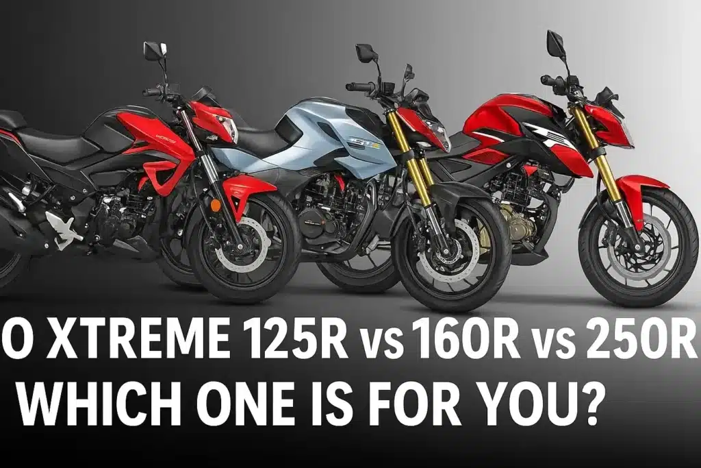 Hero Xtreme Range 2025 – Complete Breakdown of 125R, 160R & 250R
