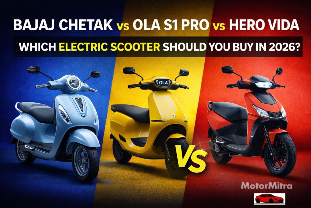 Bajaj Chetak vs Ola S1 Pro vs Hero Vida: Which Electric Scooter Should You Buy in 2026?