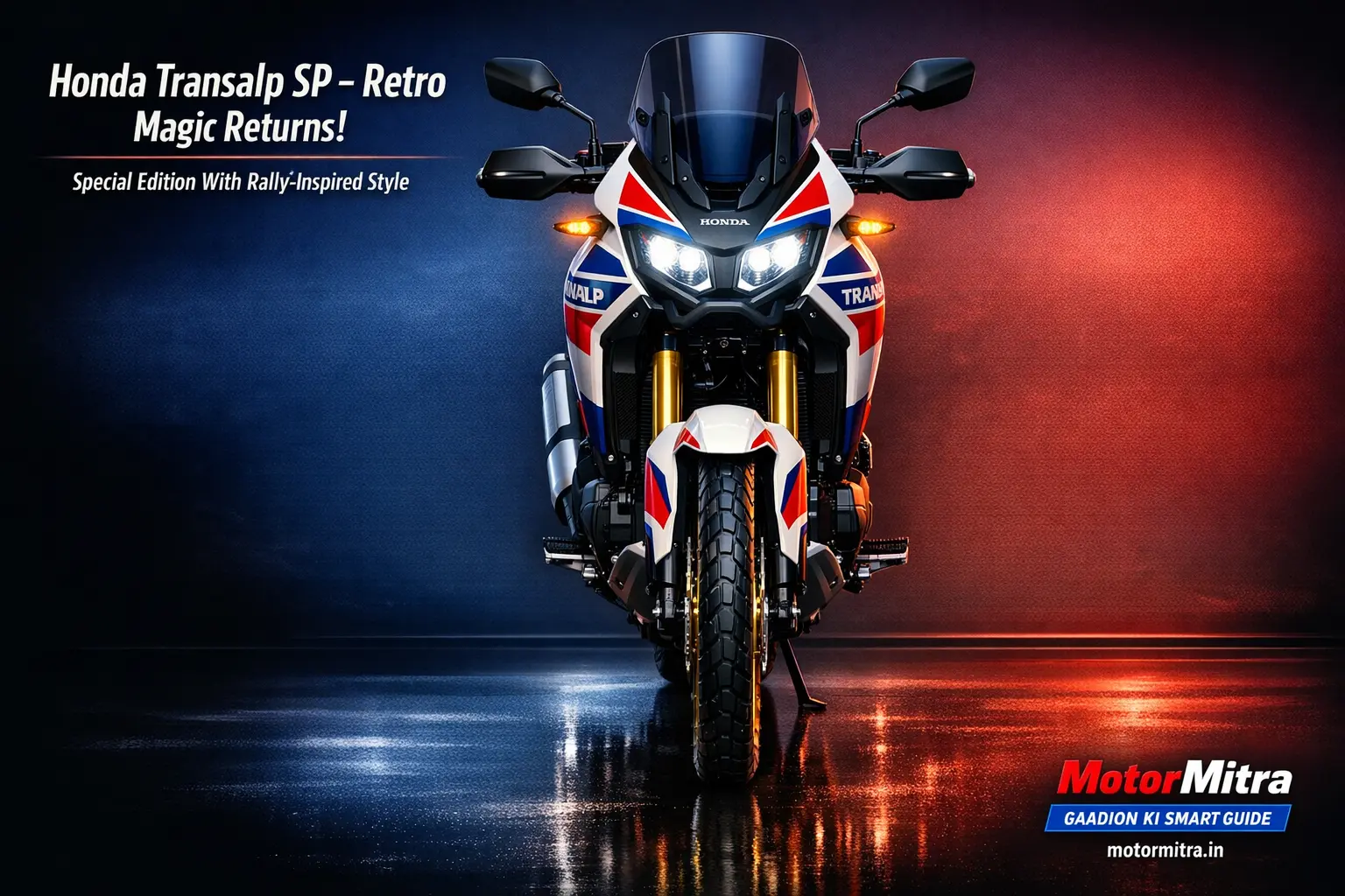 Honda XL750 Transalp SP Special Edition Unveiled 2025 Retro Magic Returns?