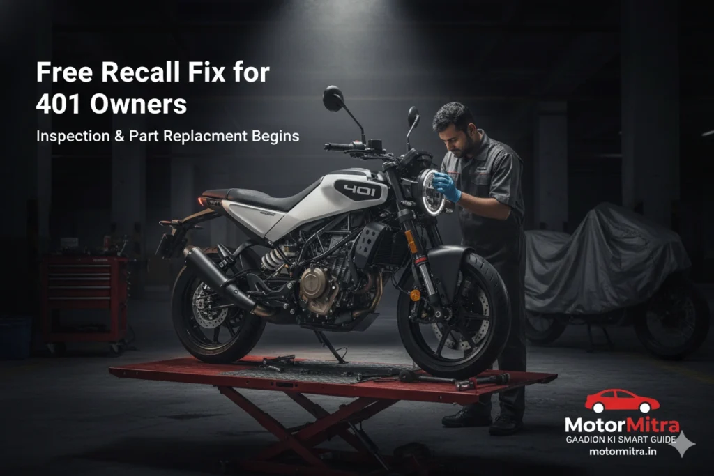 Husqvarna 401 Series Bike Recalled Over Engine Stall Issue | 2025