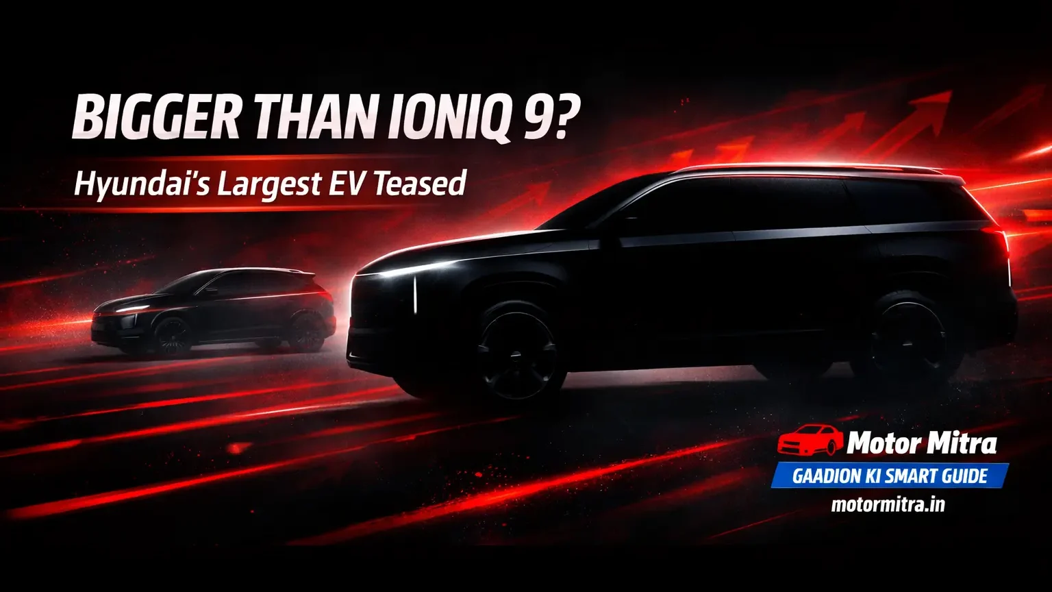 Hyundai Motor Shocks With Teaser Of Mega EV – Larger Than Ioniq 9 On The Way?