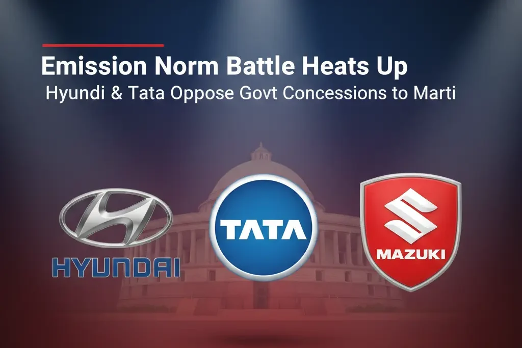 Hyundai & Tata Want Govt to Drop Emission Concessions Benefiting Maruti Suzuki— Claim It Gives Unfair Edge to Maruti Suzuki