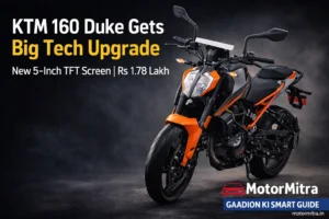 KTM 160 Duke Updates with 5-Inch TFT Screen Here’s What Buyers Get