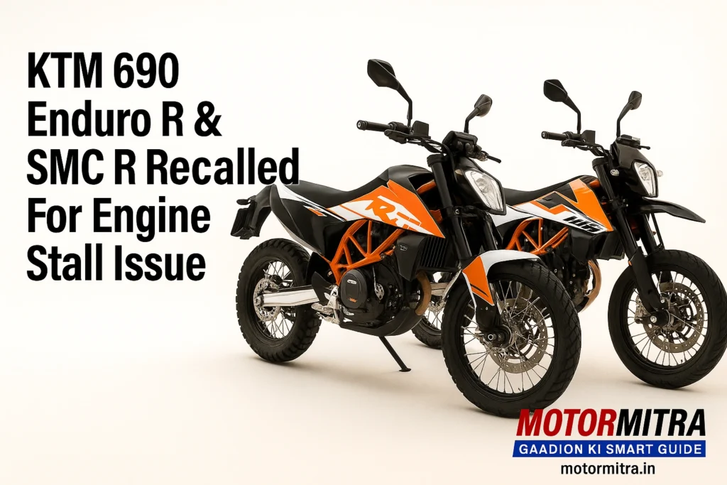 KTM Recalls 390 Duke, Adventure, Enduro R & SMC R Due To Engine Stalling Issue