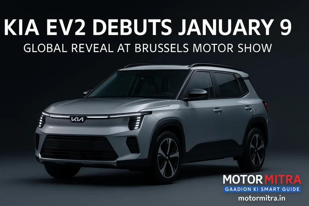 Kia EV2 Electric Crossover To Make Debut On January 9, 2026