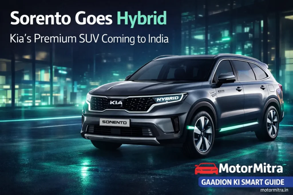 Two Big SUVs Is Coming Soon- Kia Confirms New Seltos & Sorento Hybrid for 2026