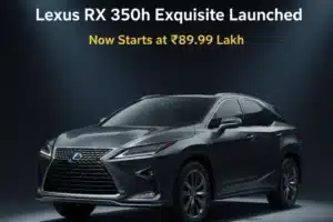 Lexus RX 350h Exquisite Grade Launched At ₹89.99 Lakh— Luxury Hybrid SUV Gets More Accessible
