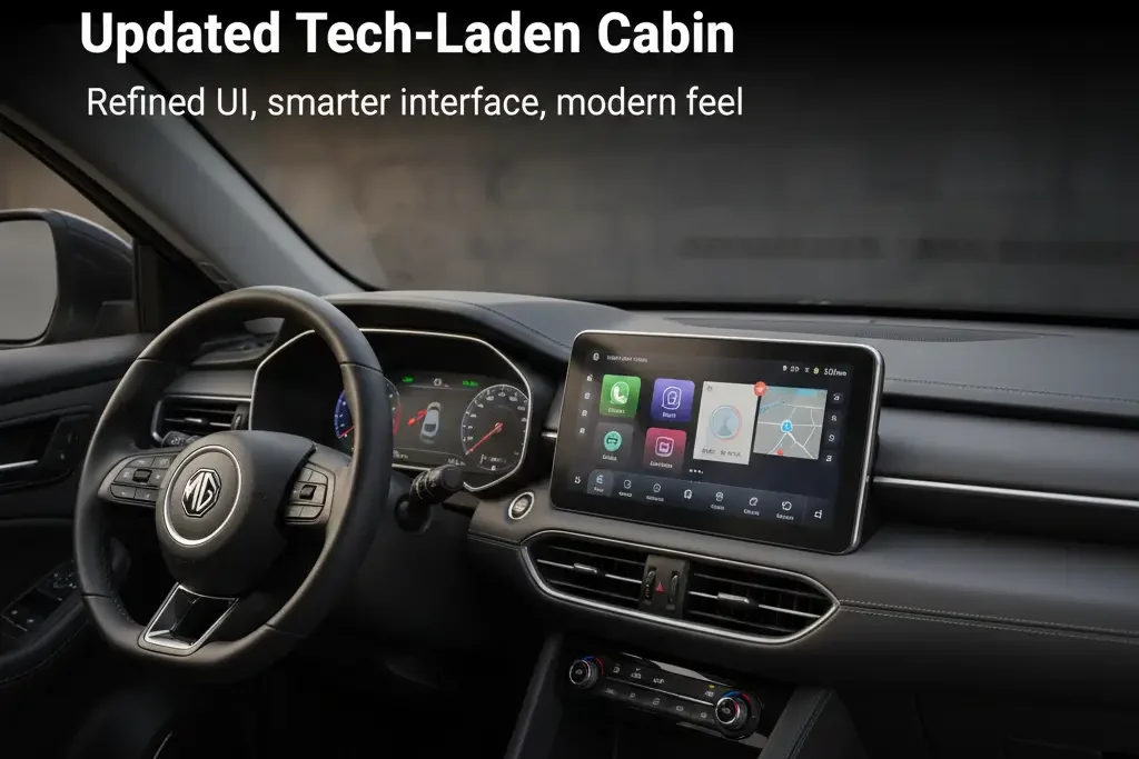 2026 MG Hector Facelift's First Look Revealed, Launching on Dec 15