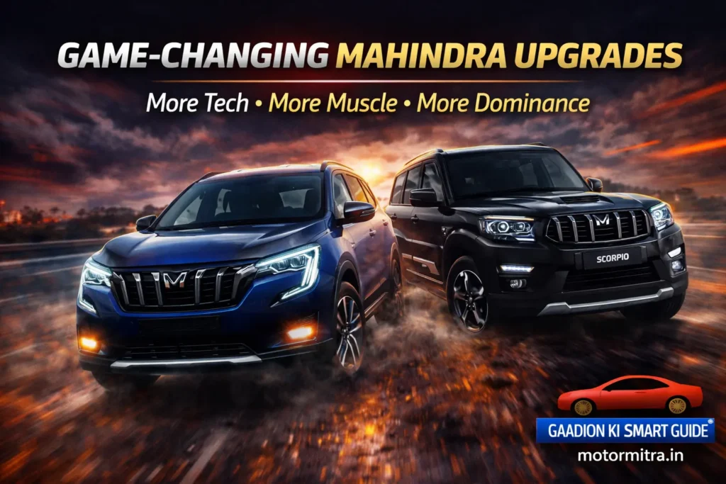 Mahindra Drops a Bomb! XUV700, Thar & Scorpio Lined Up for Game-Changing Upgrades