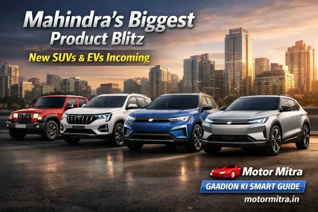 Mahindra’s Biggest Product Blitz Yet- New SUVs & EVs Set to Flood India- 2025