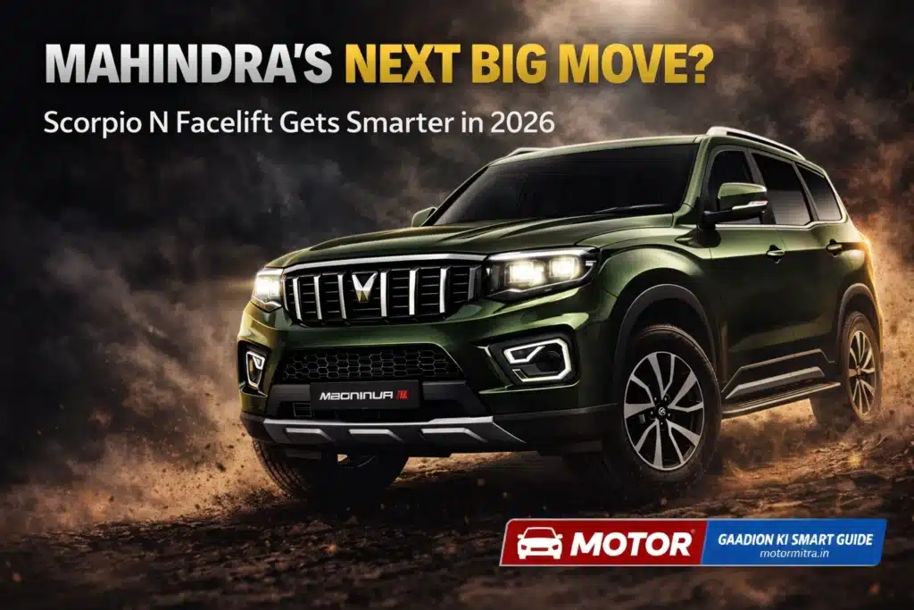 Big Update Alert! 2026 Mahindra Scorpio N Facelift to Get Smarter, More Premium