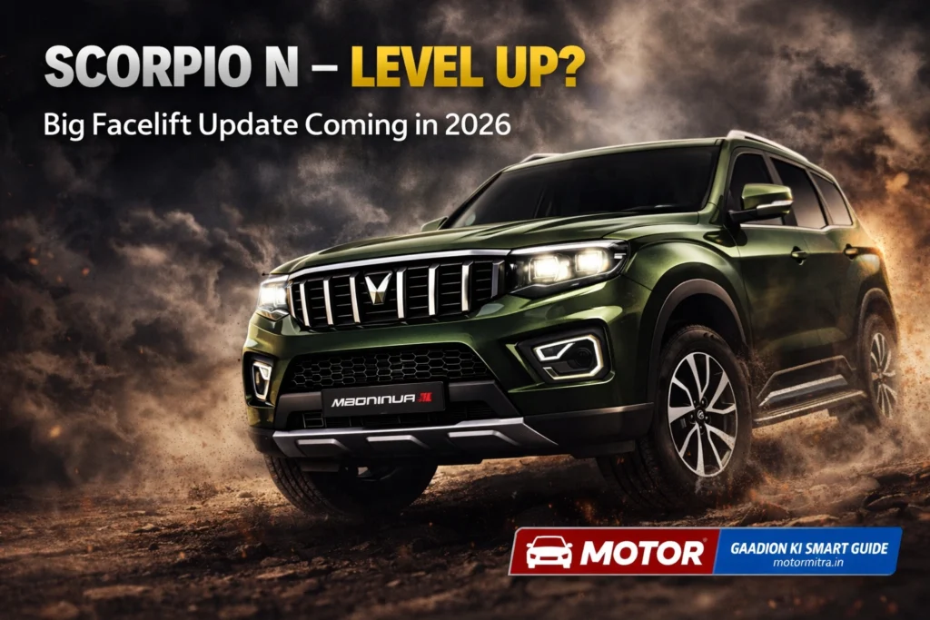 Big Update Alert! 2026 Mahindra Scorpio N Facelift to Get Smarter, More Premium