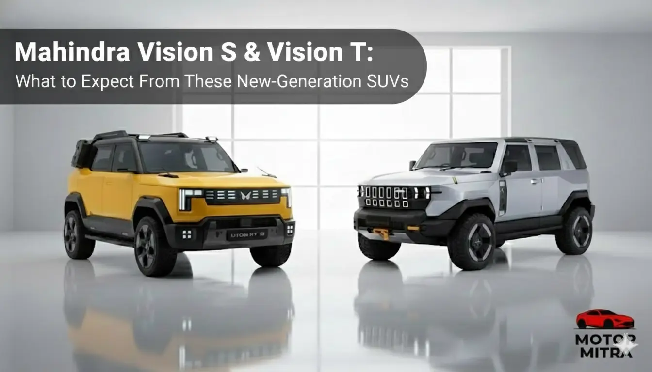 Mahindra Vision S & Vision T Upcoming New-Generation SUVs- 2026