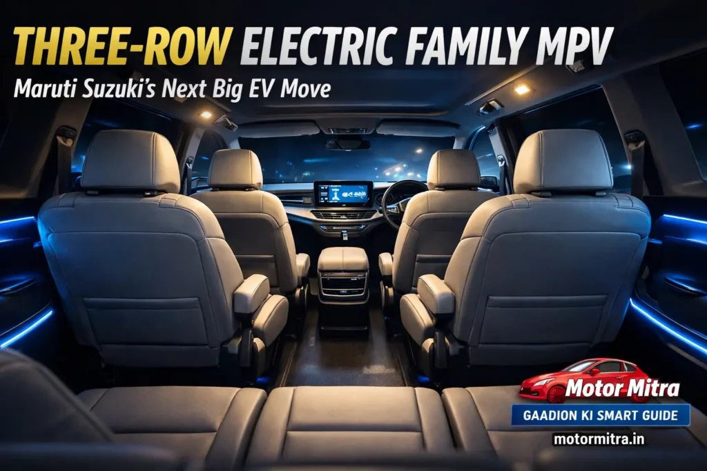 Maruti Suzuki Planning a New Electric MPV for India by 2026