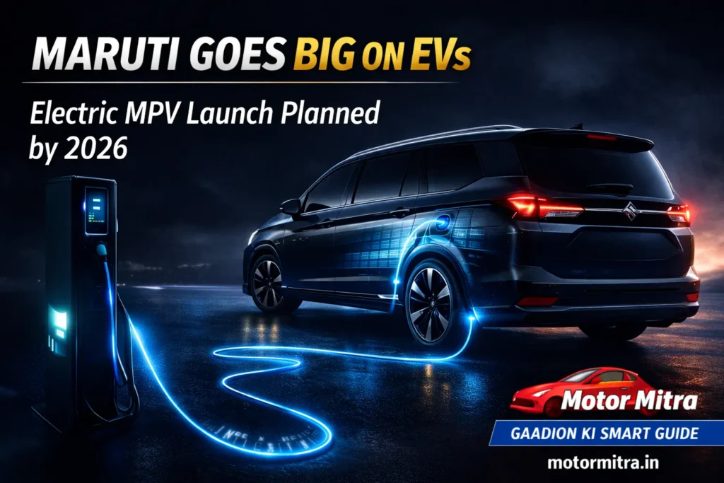 Maruti Suzuki Planning a New Electric MPV for India by 2026