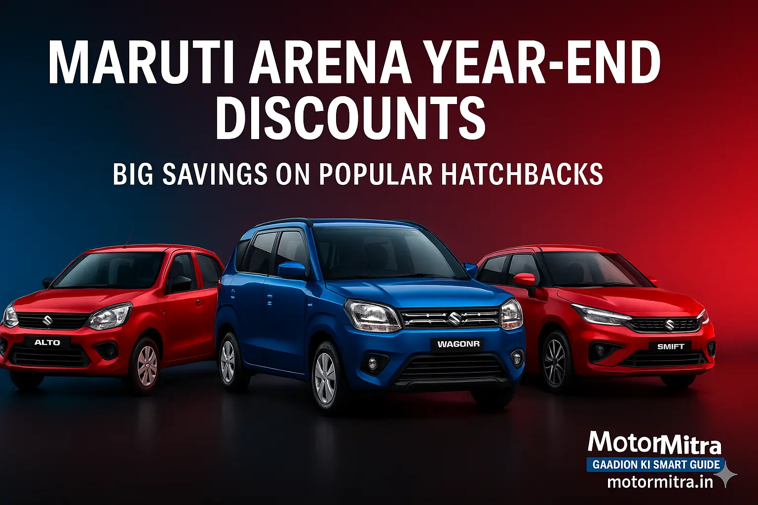 Maruti Suzuki Arena offering big year-end discounts