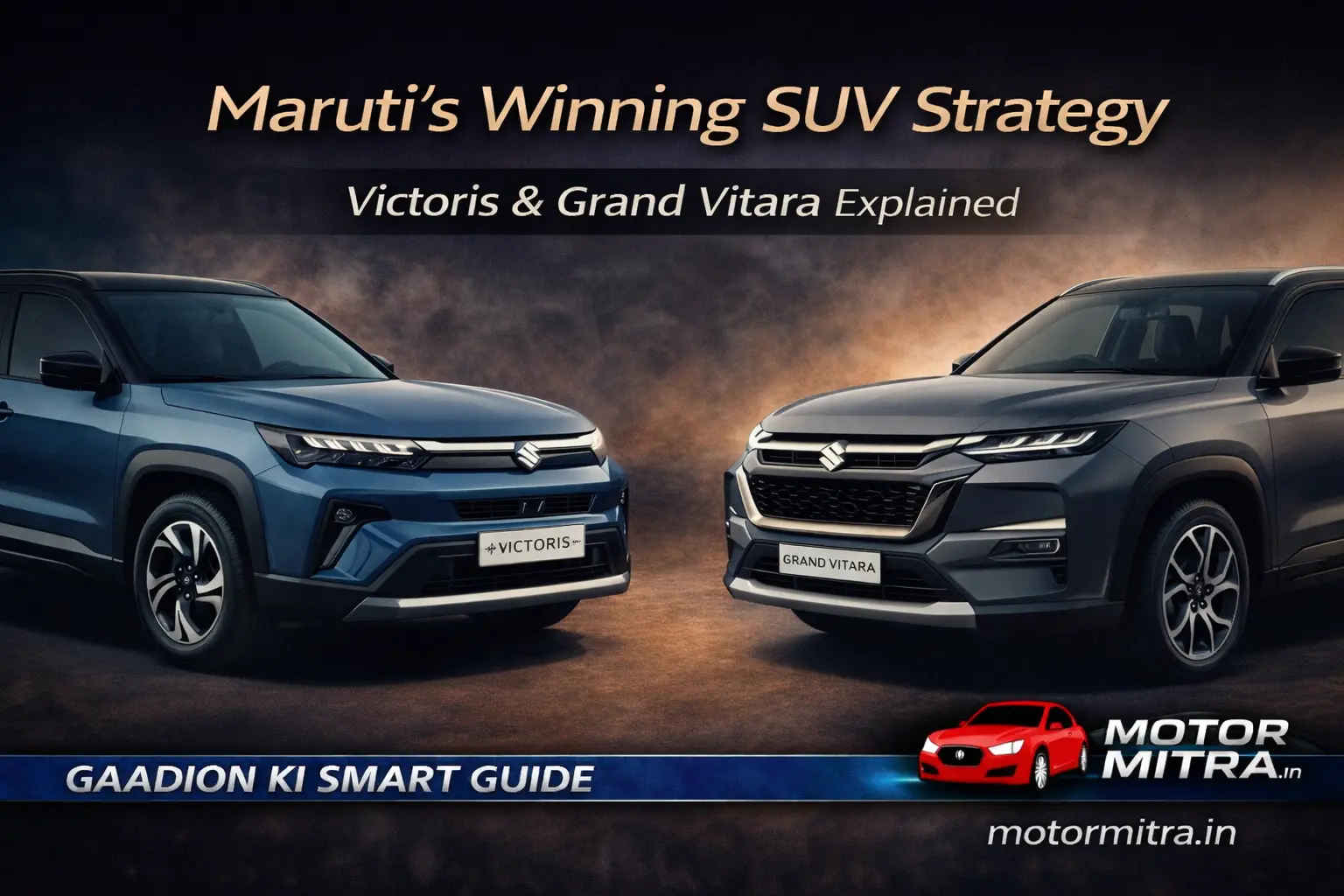 Maruti Suzuki’s Smart Game 2025 : Victoris Is the New Fronx, Grand Vitara Is the New Baleno?