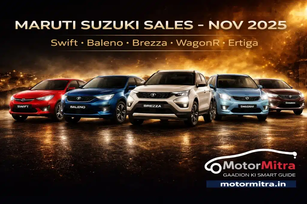 Maruti Suzuki Model Wise Sales November 2025