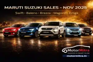 Maruti Suzuki Model Wise Sales November 2025