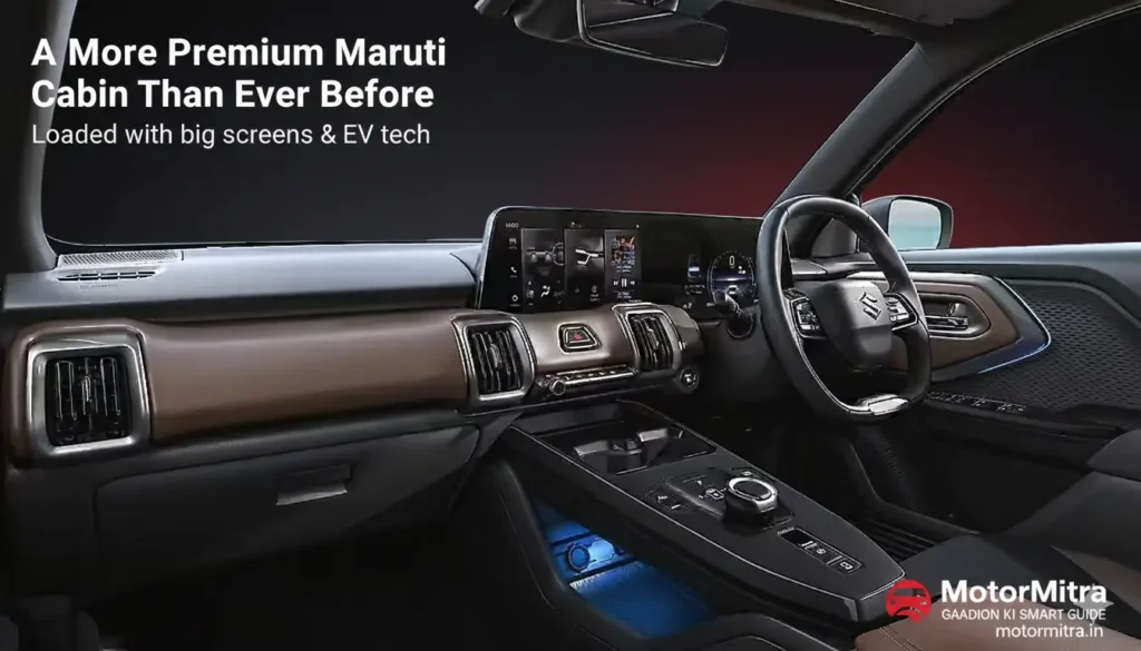 Maruti Suzuki e-Vitara First Electric SUV Is Coming Loaded With Luxury & Class-Leading Safety Tech