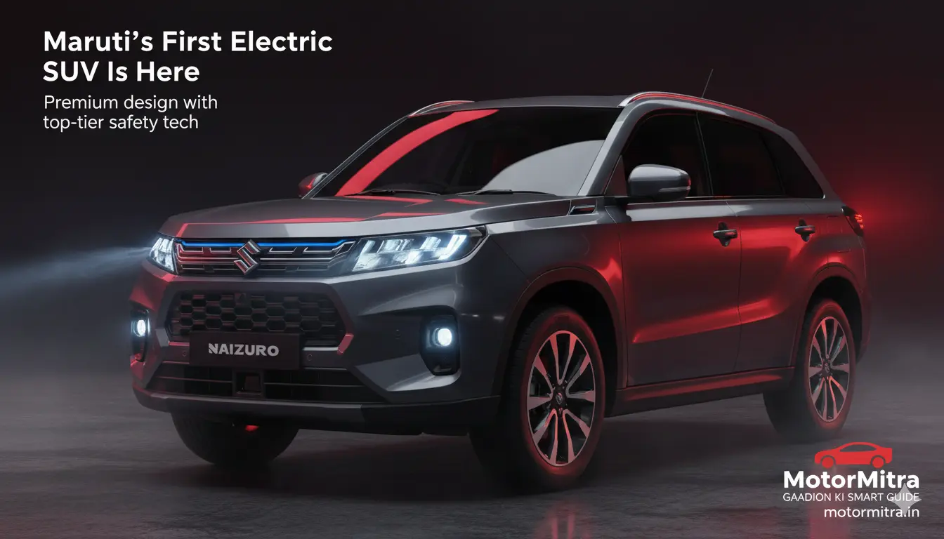 Maruti Suzuki e-Vitara First Electric SUV Is Coming Loaded With Luxury & Class-Leading Safety Tech