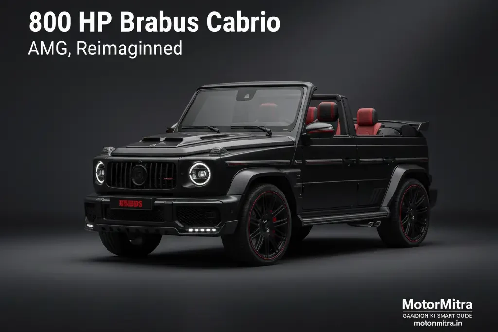 Brabus 800 Cabrio Twins Drop The Top On The Mercedes AMG G63- 2025