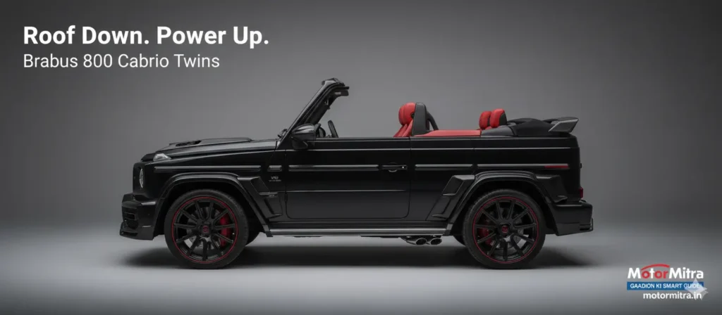 Brabus 800 Cabrio Twins Drop The Top On The Mercedes AMG G63- 2025