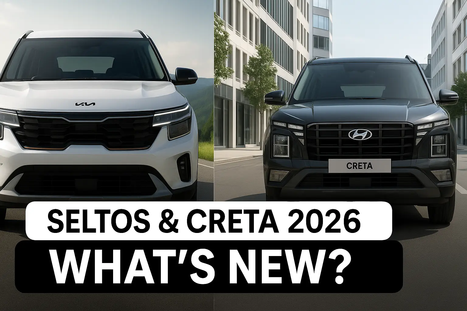 New Gen Kia Seltos vs Hyundai Creta – Big 2026 Updates Revealed