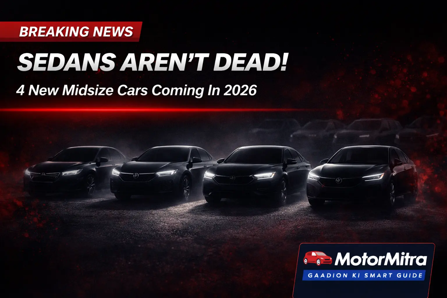 Sedans Aren’t Dead! 4 New Midsize Cars Coming In 2026 From Hyundai To Skoda