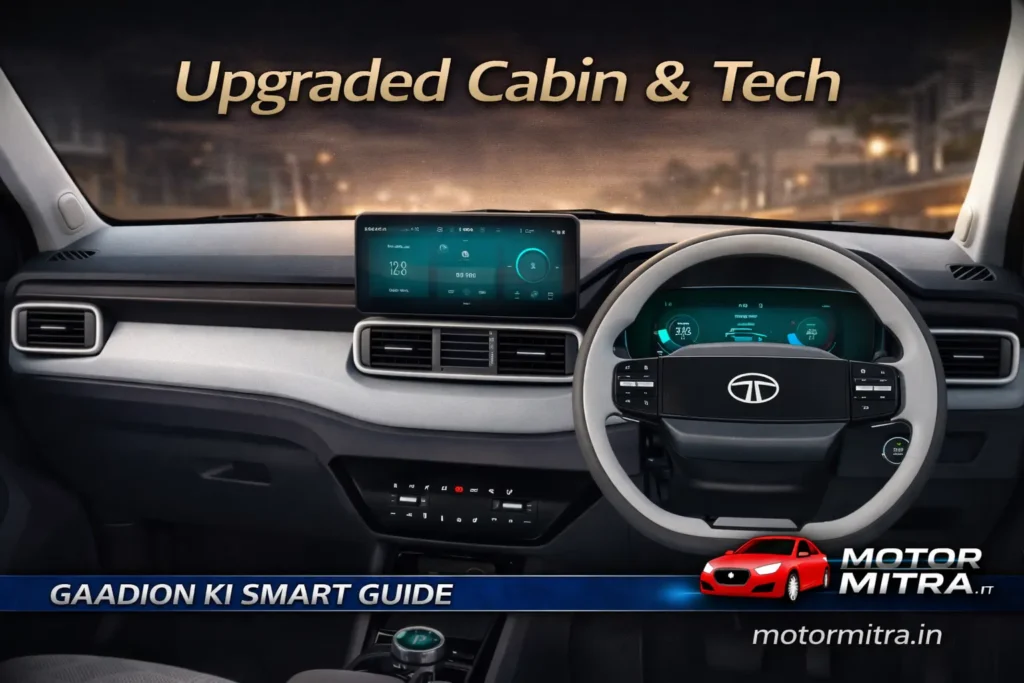 New Tata Punch Interior Spotted- Big Cabin Upgrade Coming in Early 2026