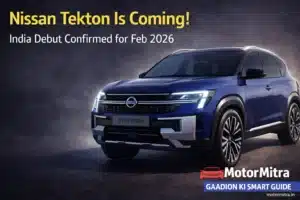 Nissan’s Big India Move- Nissan Tekton Compact SUV Debut Locked for Feb 2026