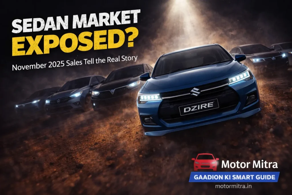 Dzire Destroys Everyone! Nov 2025 Sedan Sales Tell a Shocking Story