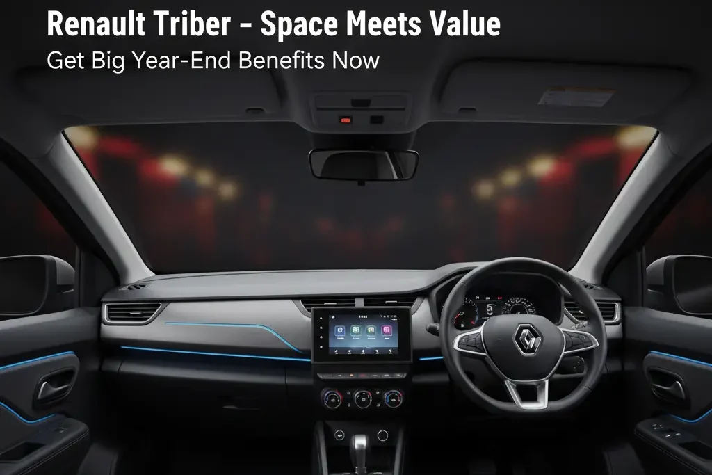 Renault: Huge Year-End Discounts Cars 2025– Kwid, Triber & Kiger