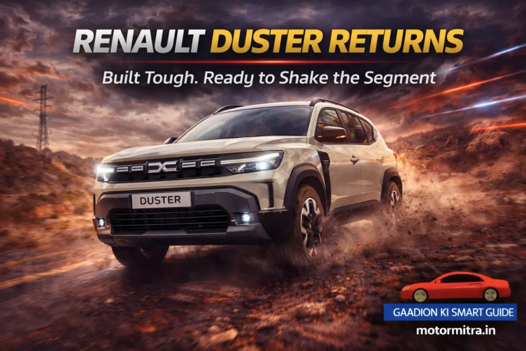 Renault Duster Is Back to Attack! Renault’s Next Big SUV Could Shake Up India 2026