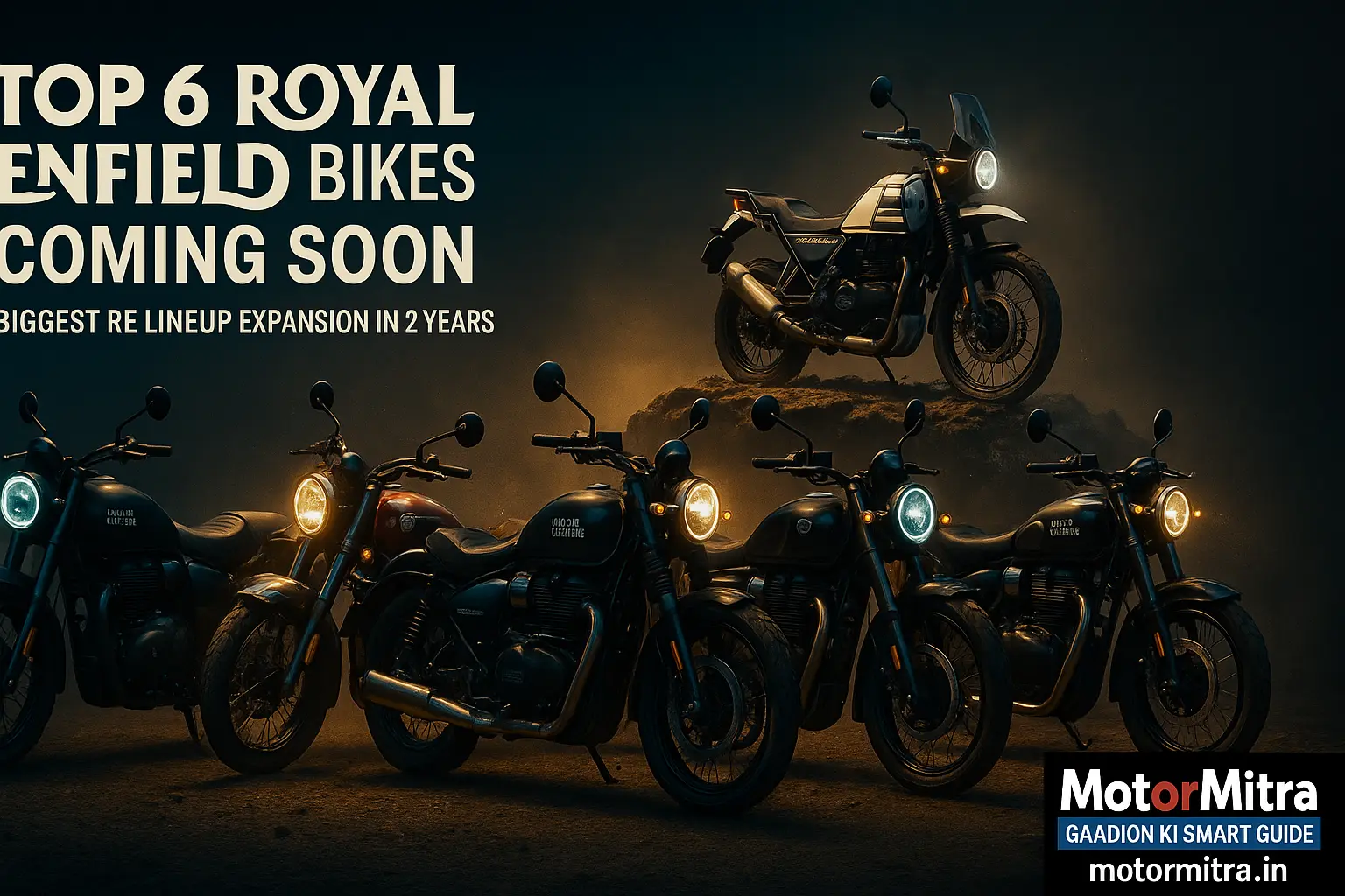 Top 6 Royal Enfield Bikes Launching in the Next 2 Years— Full List Inside