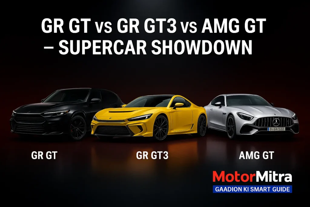 Toyota GR GT & GR GT3 Hybrid Supercars Break Cover— AMG GT Rival Revealed