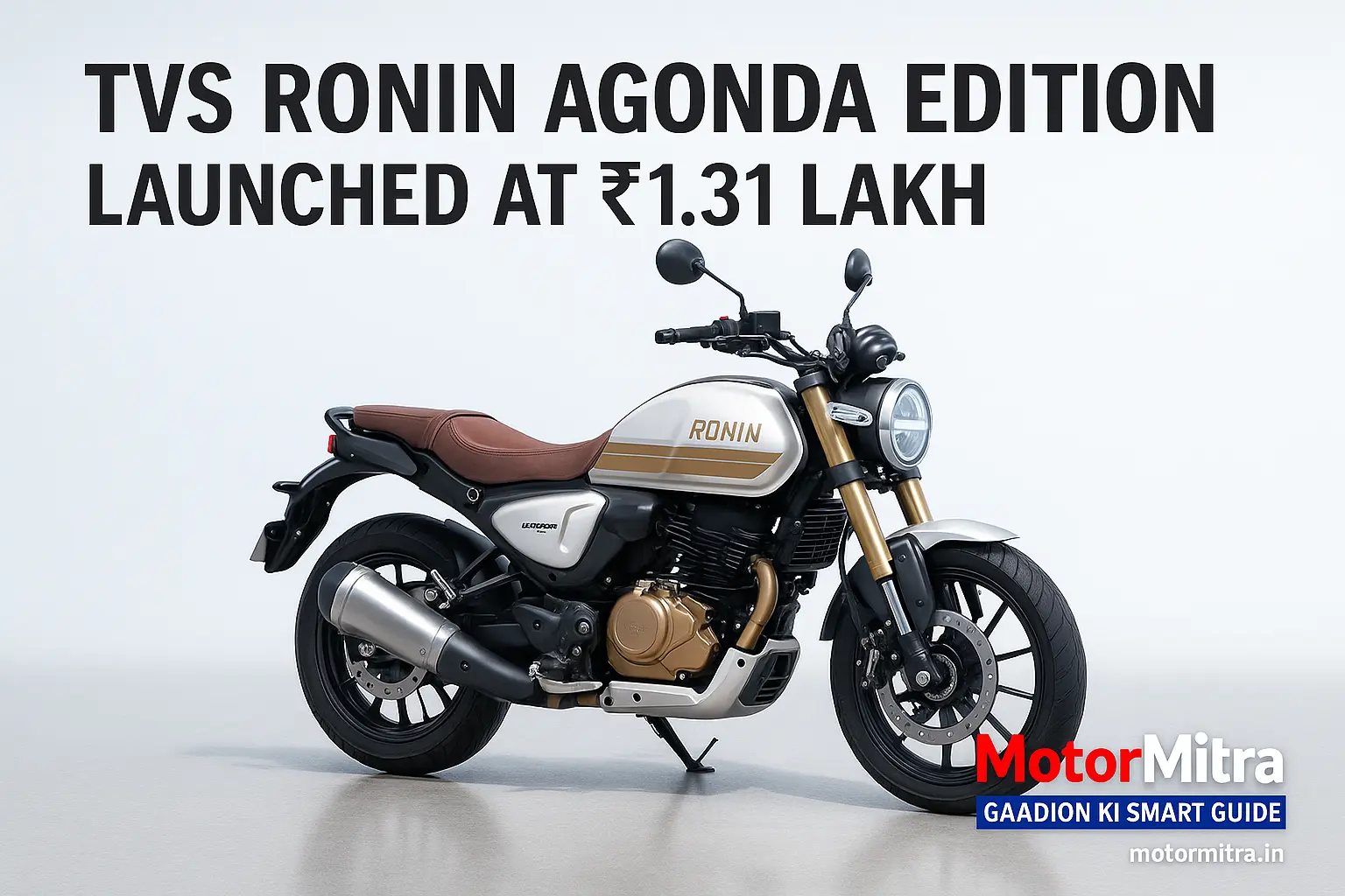TVS Ronin Agonda Edition Launched at ₹1.31 Lakh– Full Details