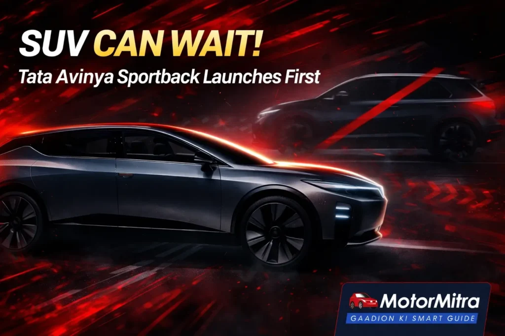 Big Twist In Tata Avinya Plan – Sportback Coming First, SUV Delayed 2026