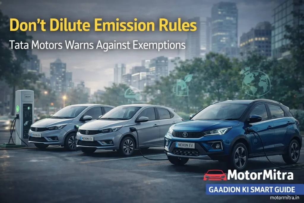 Tata Motors Pushes Back Against Small Car Exemption From CAFE Rules- 2025
