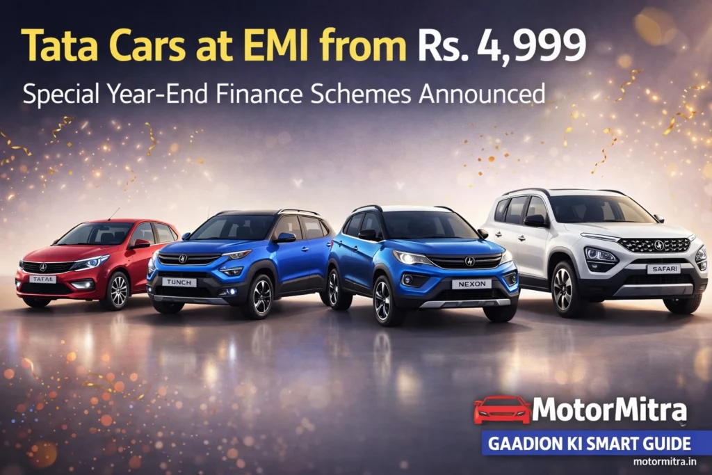 Tata Motors Offers Year End EMI Schemes From At Rs. 4,999- Big Savings for Buyers 2025