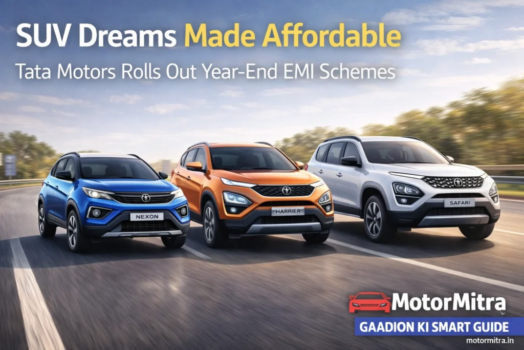 Tata Motors Offers Year End EMI Schemes From At Rs. 4,999- Big Savings for Buyers 2025