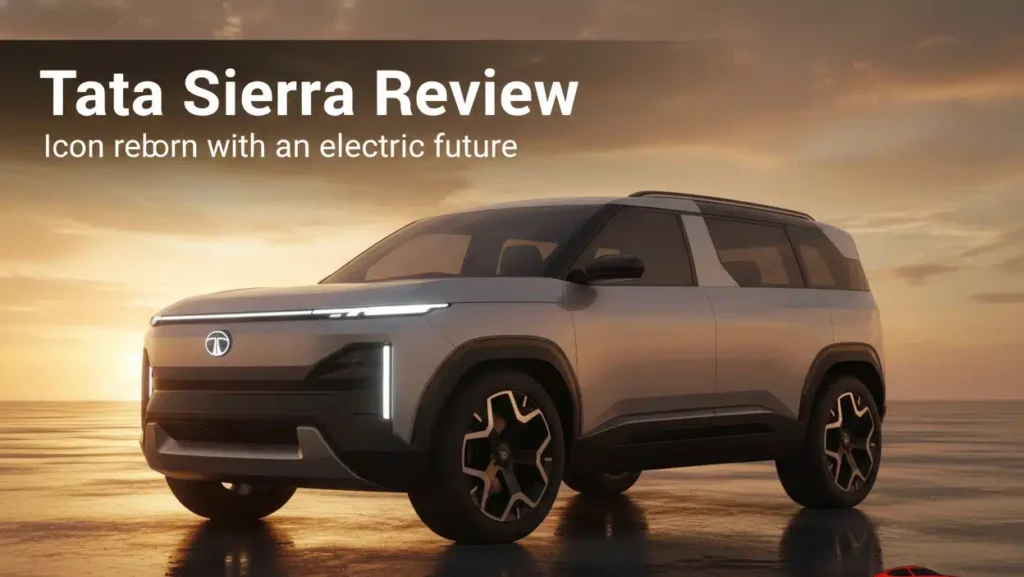 Tata Sierra EV Review: India’s Icon Returns as a Bold New EV- 2026
