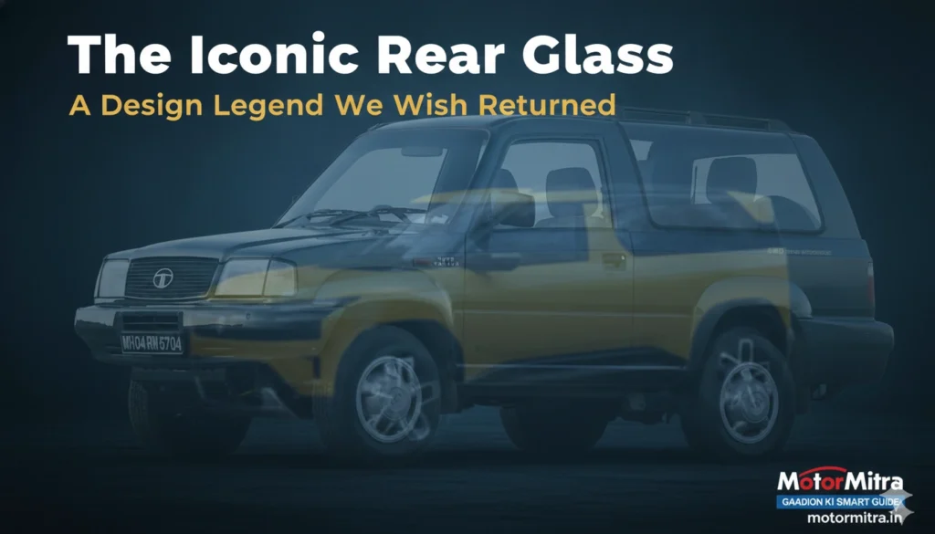 2026 Tata Sierra SUV– 3 Iconic OG Features We Wish Made a Comeback