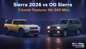 2026 Tata Sierra SUV– 3 Iconic OG Features We Wish Made a Comeback